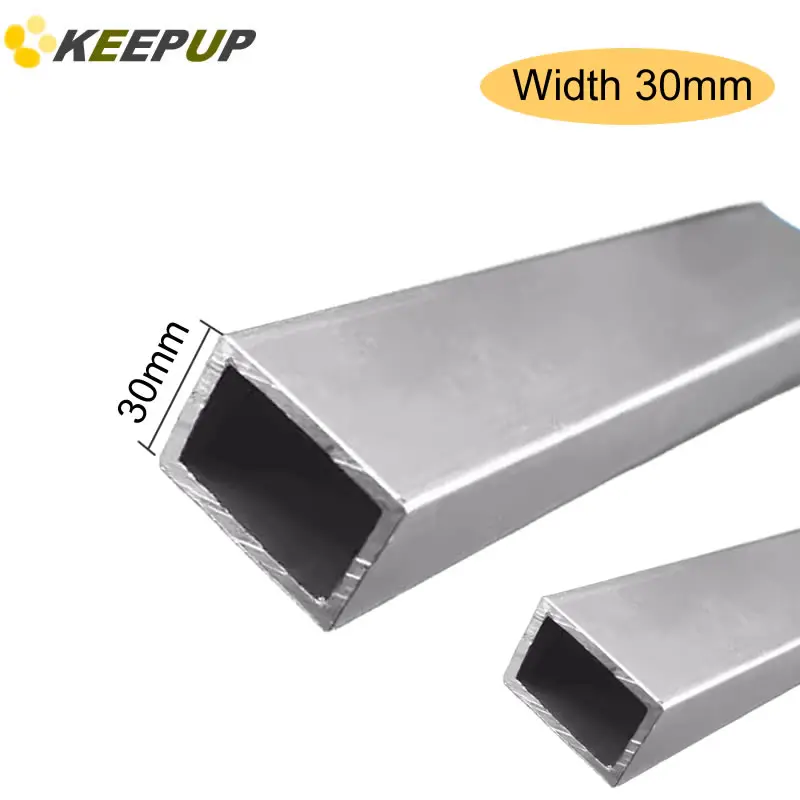 

Прямоугольная труба Алюминиевый профиль квадратной трубы 30x40x50x60x70x80x100x120x150x180x200 Длина 500 мм Толщина стенки 1 1,2 1,5 2 3 мм