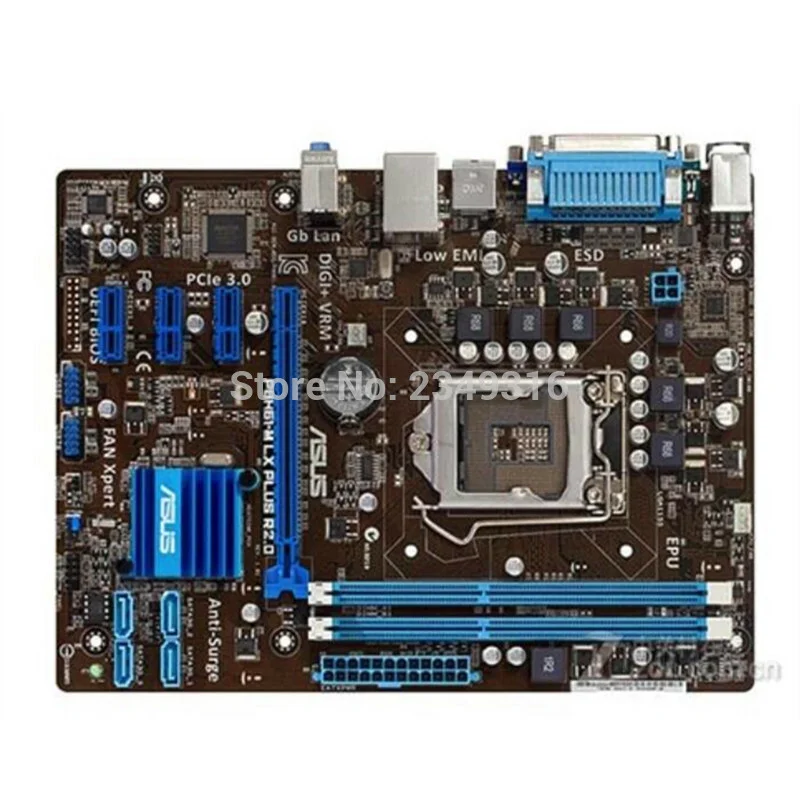 For ASUS P8H61-M LX PLUS R2.0 Motherboard LGA1155 ATX DDR3 H61 Desktop