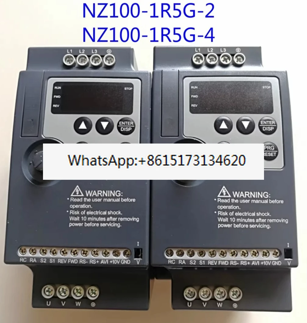 

1PCS Inverter NZ100-1R5G-2, NZ100-1R5G-4, NZ100-0R75G DP2-F-5