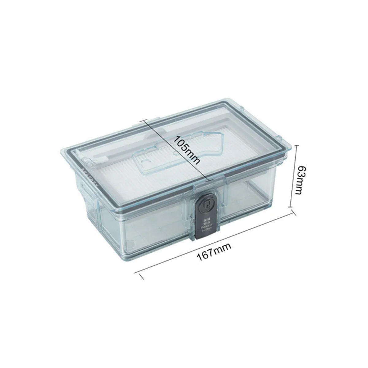 Dust Box for I5 /I5CVCR07/ VCR08 Robot Vacuum Cleaner Replacement Accessories Garbage Box