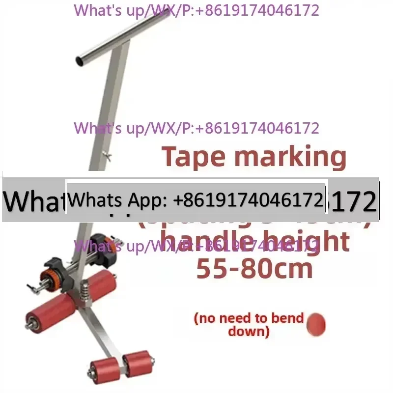 Magic Line Tape Applicator for Courts & Parking - Circle Drawer Masking Tape Machine for Basketball Badminton Parking Spaces