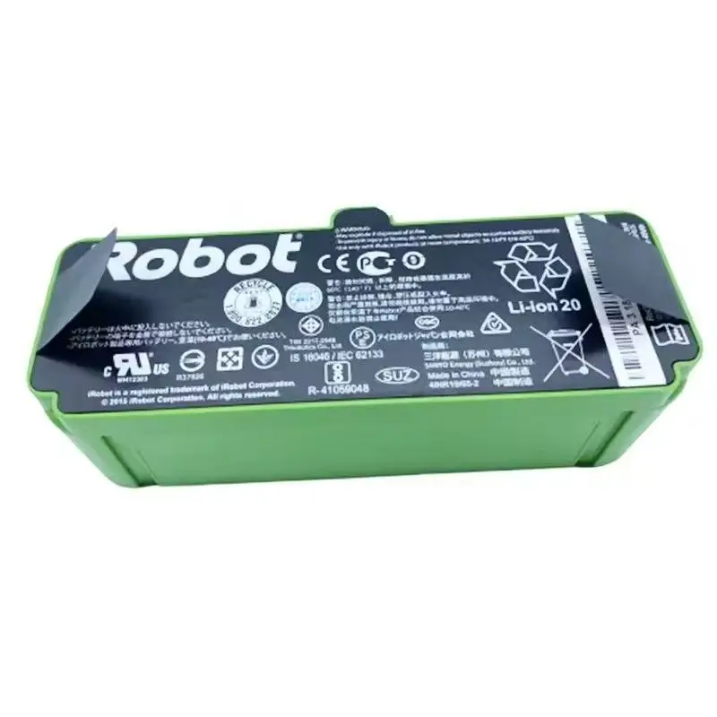 بطارية بديلة ليثيوم أيون 5200 مللي أمبير في الساعة 14.4 فولت لسلسلة iRobot Roomba 500 600 700 800 900 (متوافقة مع 650، 690، 675، 780، 880، #3