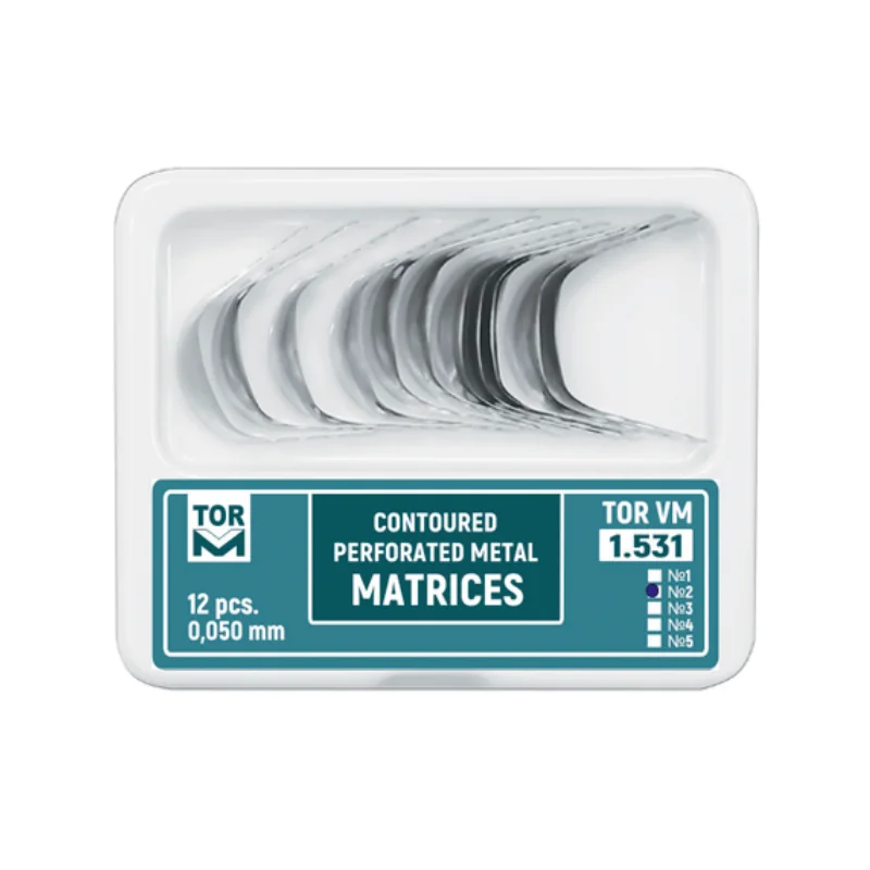 مصفوفات معدنية مثقبة محيطة ، مواد طب أسنان ، أجزاء طبيب أسنان ، تور VM