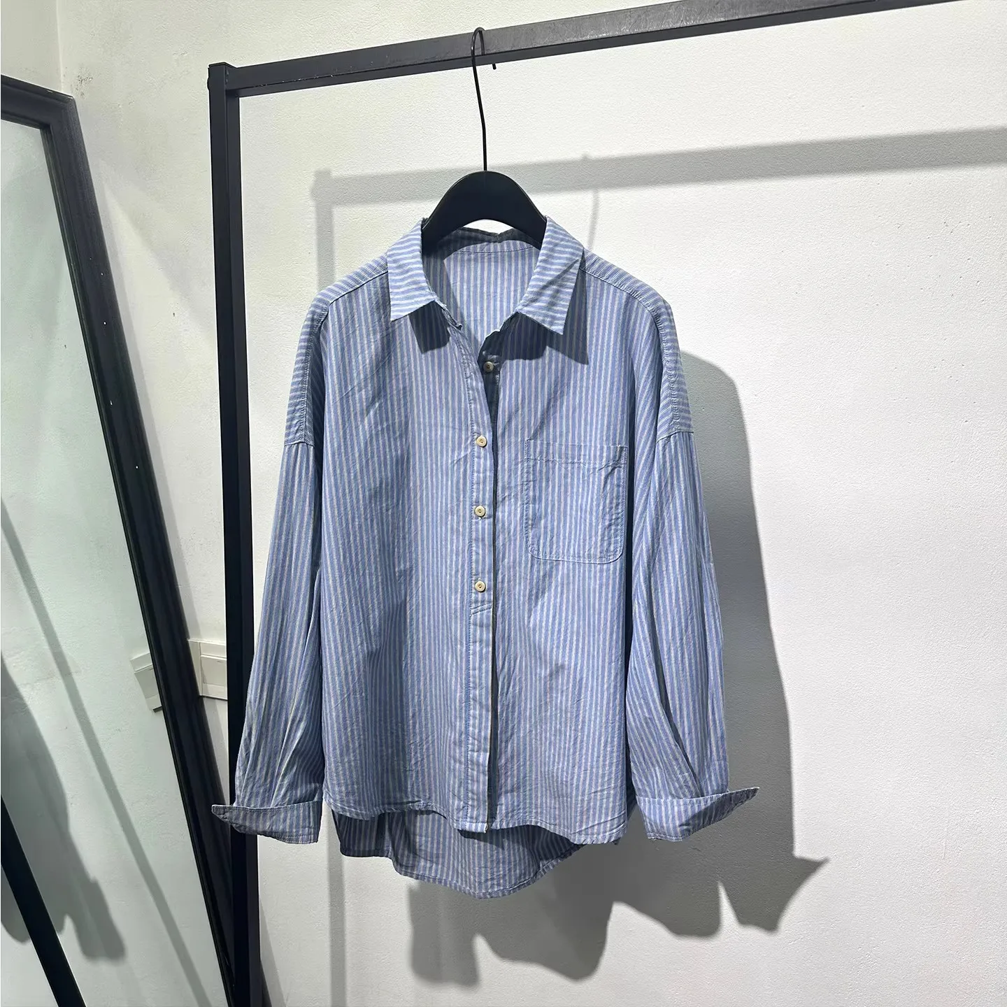 

Owen Seak Men Casual Shirts Gothic Style Men's Clothing Spring Male High Street Autumn Black Shirts