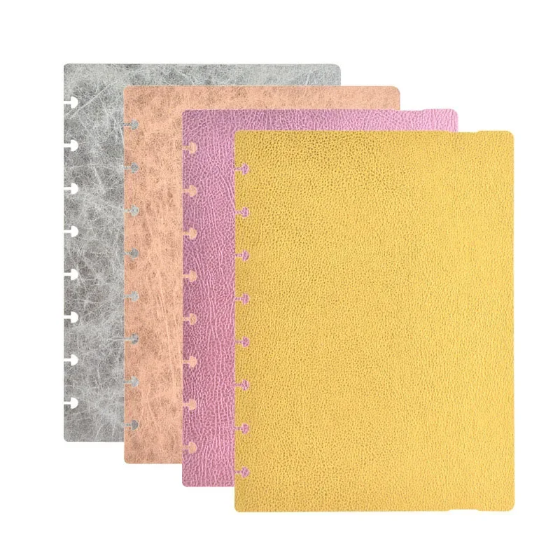 Fromthenon Paddestoel Gat Notebook Cover Shell A5 Disc Gebonden Bindmiddel Notepad T Type Ronde Gat Boek Diy Gemonteerd Jaournal Cover