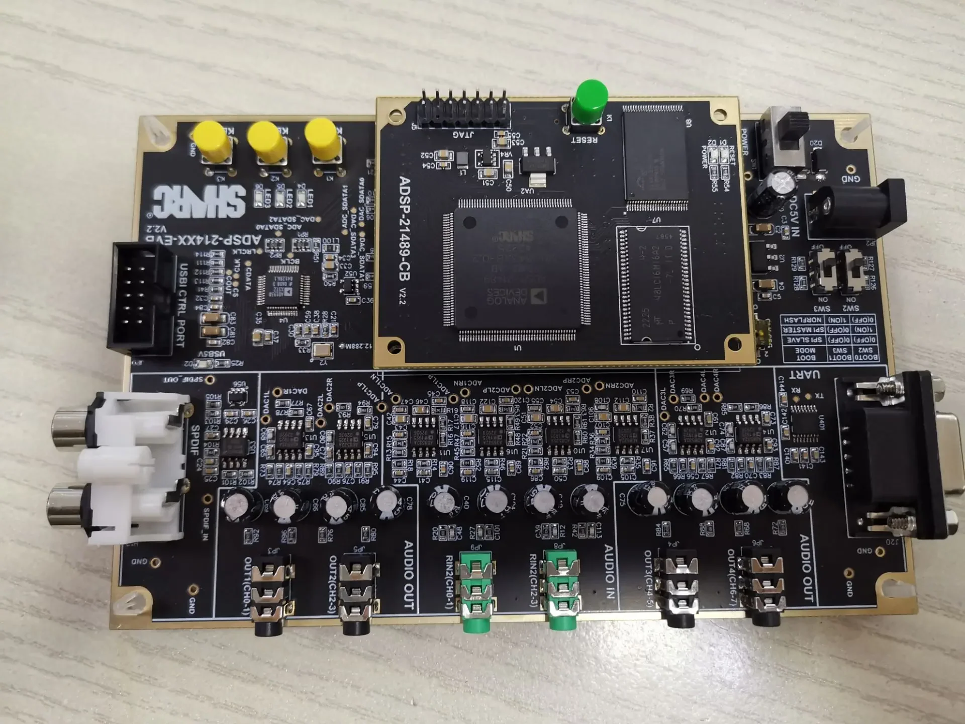 

ADI SHARC development board / adsp-21489 development board