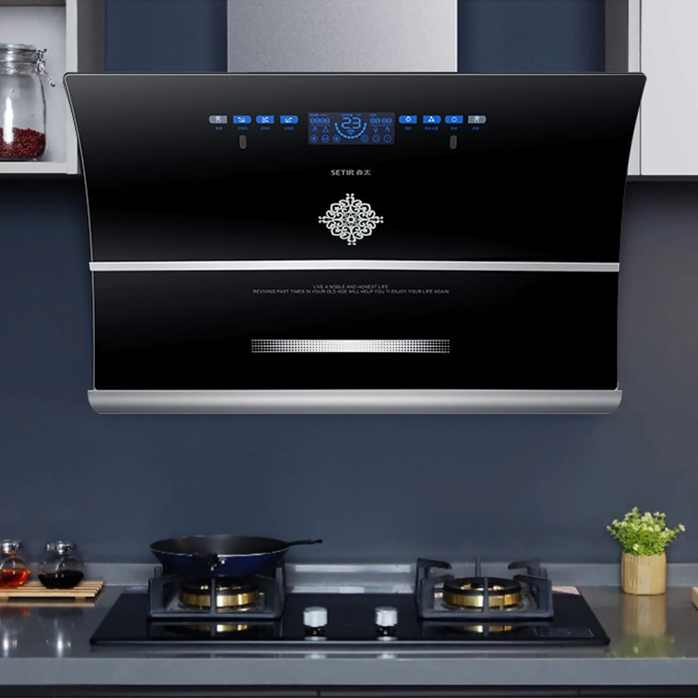 Вытяжка с автоматической очисткой, кухонная вытяжка, вытяжка с боковым всасыванием, вытяжка 90 см, вытяжка Cocina Campana