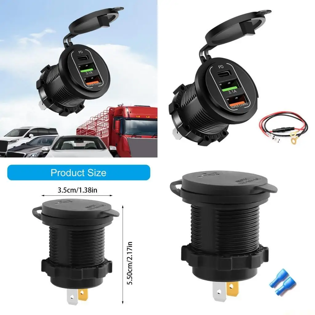 Universal 12V 24V C…