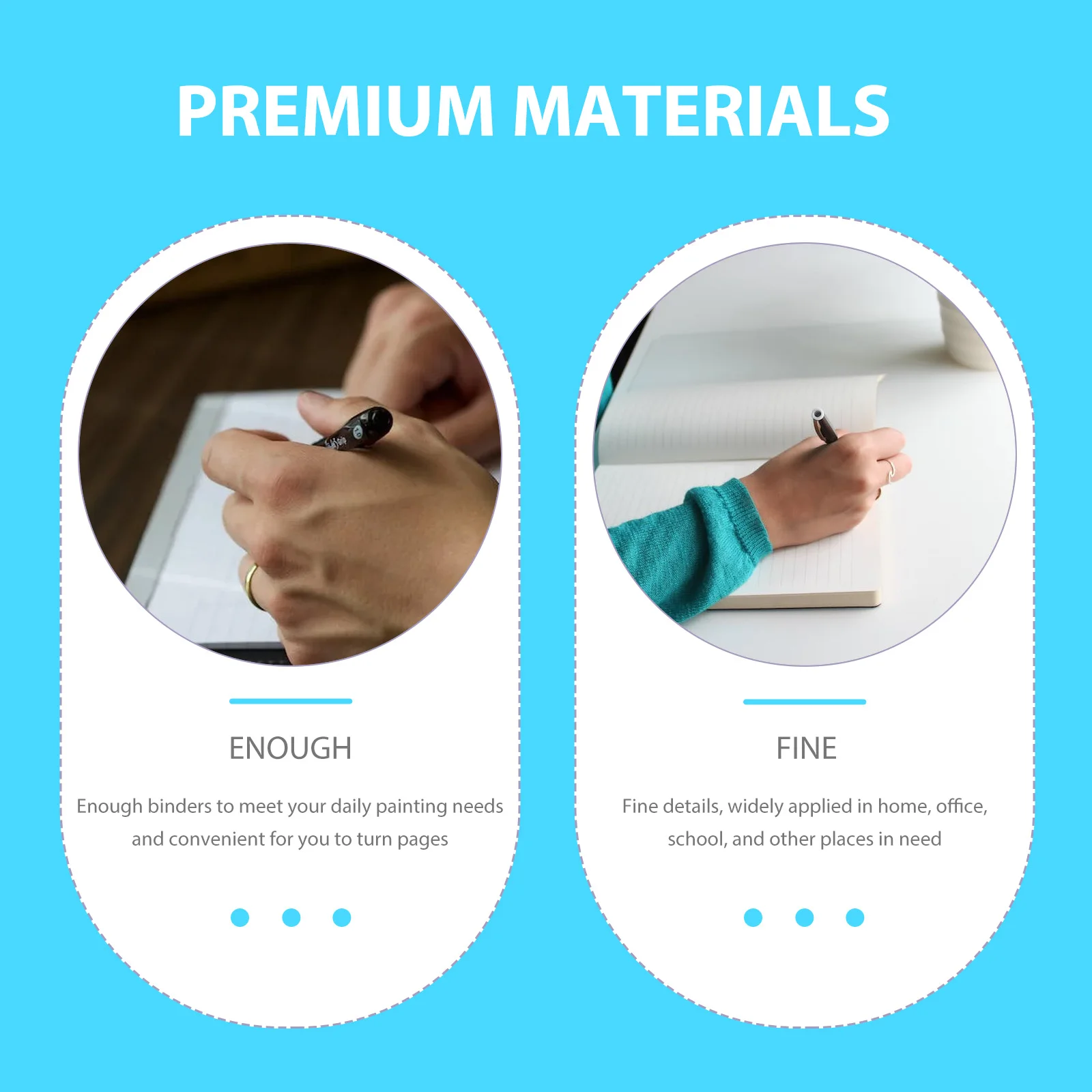 Disc Bound Planner Supplies Binding Buckle Discbound Rings Notebook Blue Office Binder