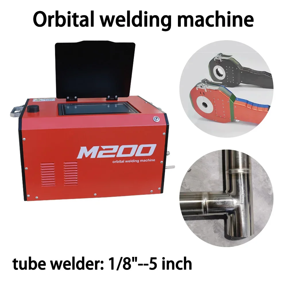 Saldatrice orbitale chiusa M200 per saldatura automatica di tubi sanitari/in acciaio inossidabile 304 ad alta resistenza