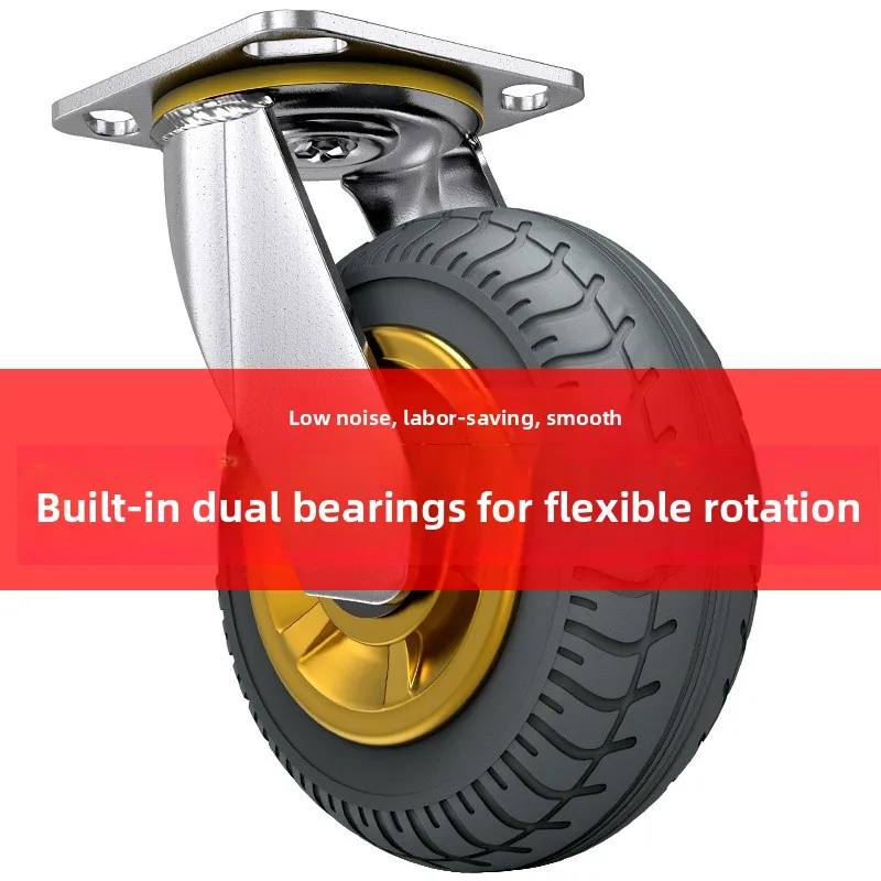 Un camion à plat tiré à la main chariot remorque pliant portable antidérapant plaque d'acier camion camion à quatre roues