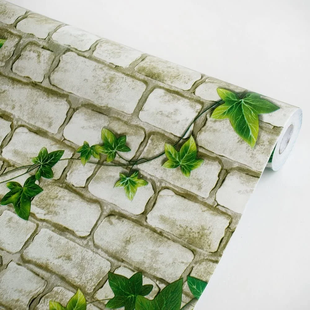 

Pastoral Wall Stickers Price DIY Textured Wallpaper 3D Brick Self-adhesive PVC Vinyl Wall Stickers Wallpaper
