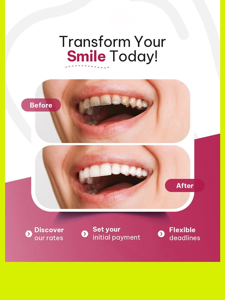 

Cleaning Dental Fluorosis Dissolve Tartar Enamel Repair, Deep Cleaning & Long-Lasting Fresh Breath