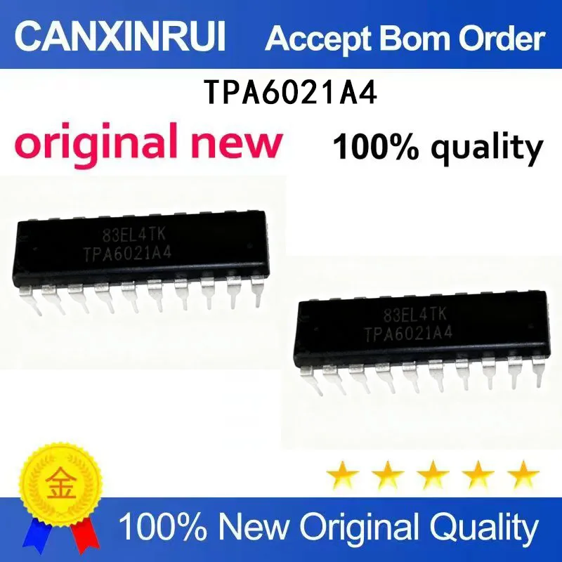 (5-100 Pieces) New stock TPA6021A4 DIP-20 audio amplifier IC