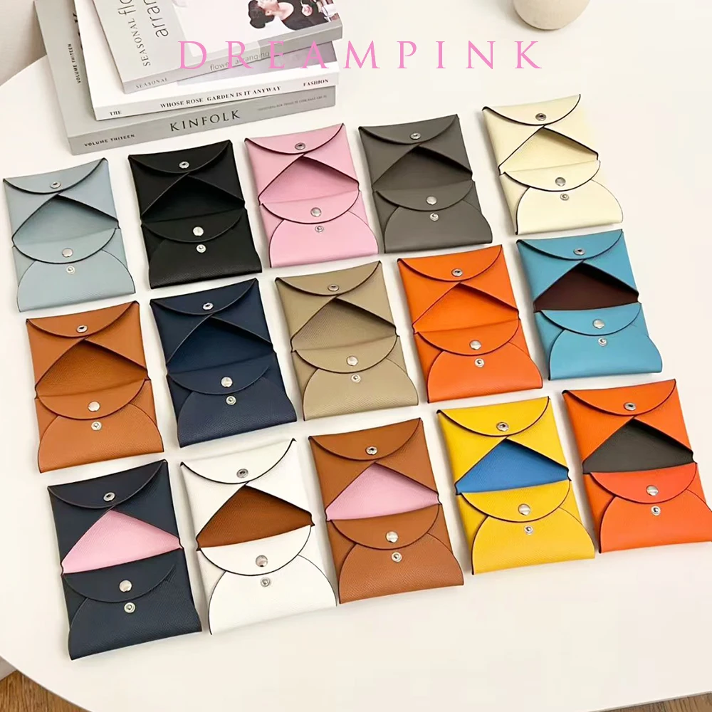 高級レザー折りたたみ小銭入れファッション男性ギフトミニクレジットカードホルダー財布新人デザイナーシンプルな小さな女性マネーポーチバッグ