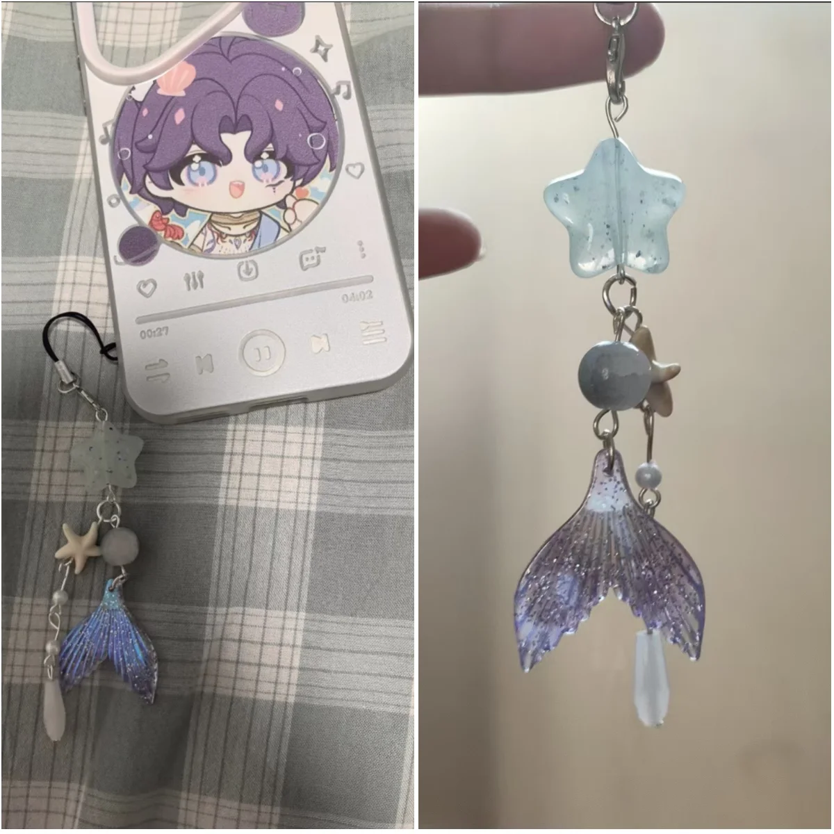 Fishtail Phone Pend… - image