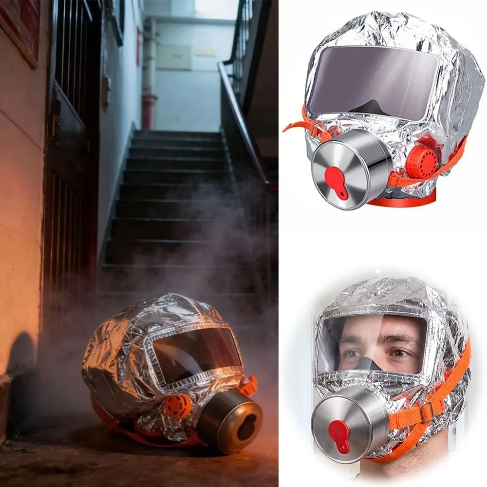 Multi-Layered Filter Fire Escape Mask Fireproof Filter Self-Rescue Breathing Apparatus Smoke Filter Respirator Smoke Filter