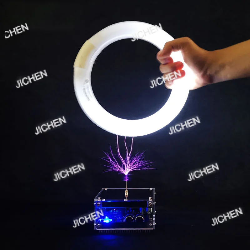 

Музыка Tes-la Coil/Palm Lightning, которую можно касать вручную/соединение Bluetooth для мобильного телефона/научный эксперимент