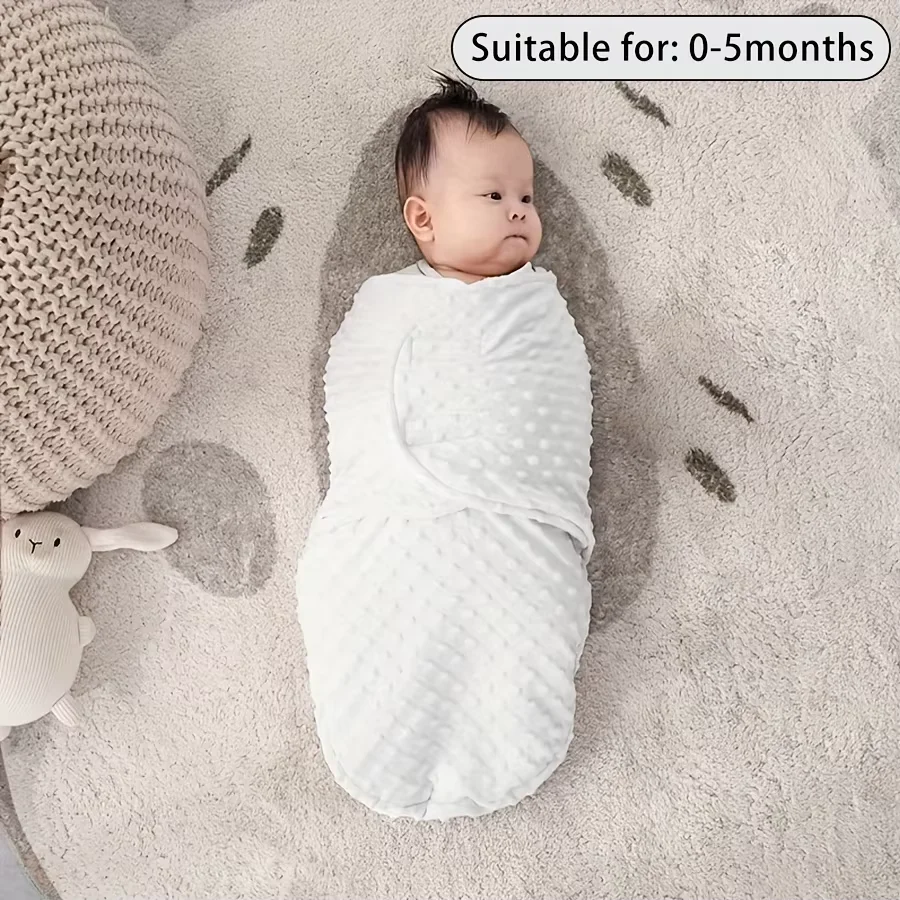 1pc Swaddle Blanket Soft Wrap for 0 year Comfortable and Machine Washable with Cute Cartoon Patterns Unisex Gift for  Parties