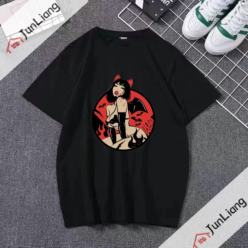 

Футболка с мультяшным аниме Hentai Senpai, модная повседневная пикантная футболка в стиле Харадзюку, летняя уличная одежда
