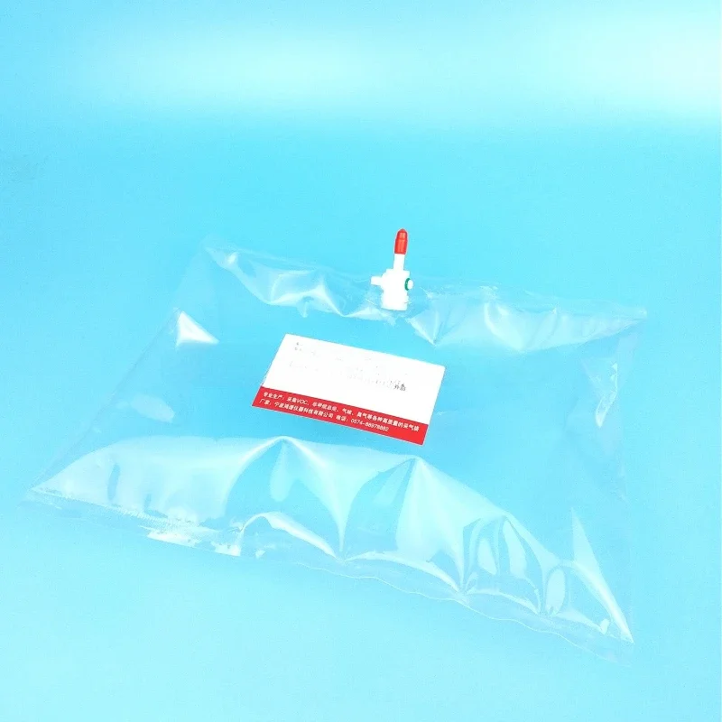 Gas sampling bag Collection  PVF sampling TEDLAR gas  0.5/1/2/3/4/5L