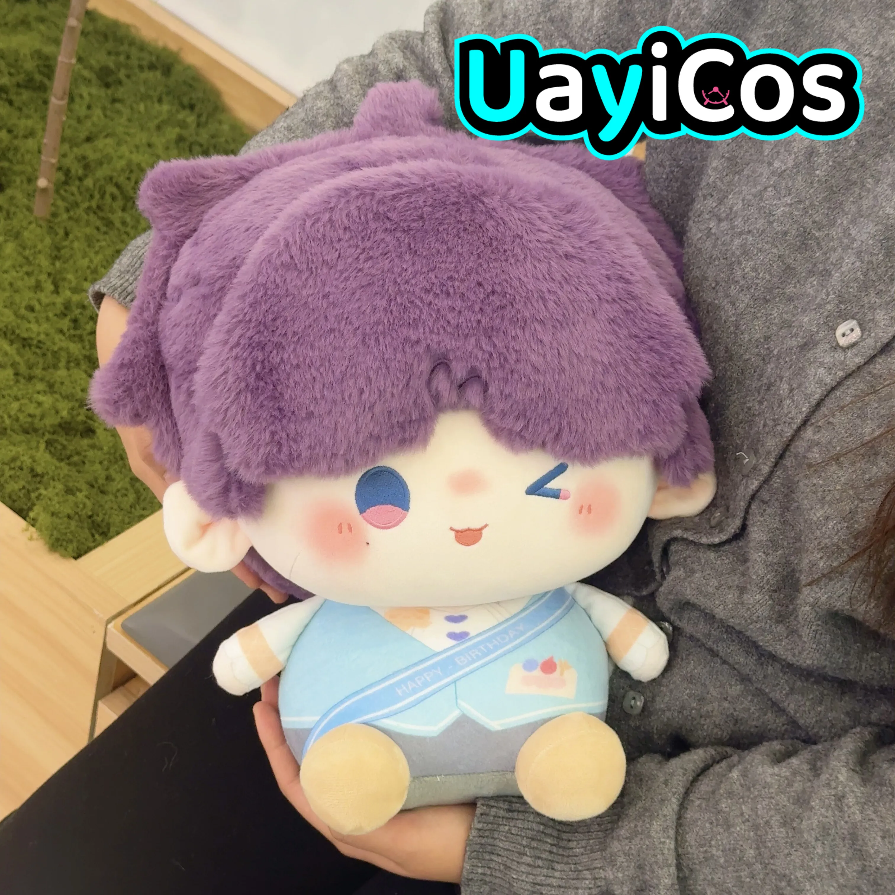 

38 см Оригинальная плюшевая кукла-игрушка Рафаэль из Love and Deepspace, с одеждой, подушкой-орнаментом, аниме-фигуркой, игровой набор, подарки для детей