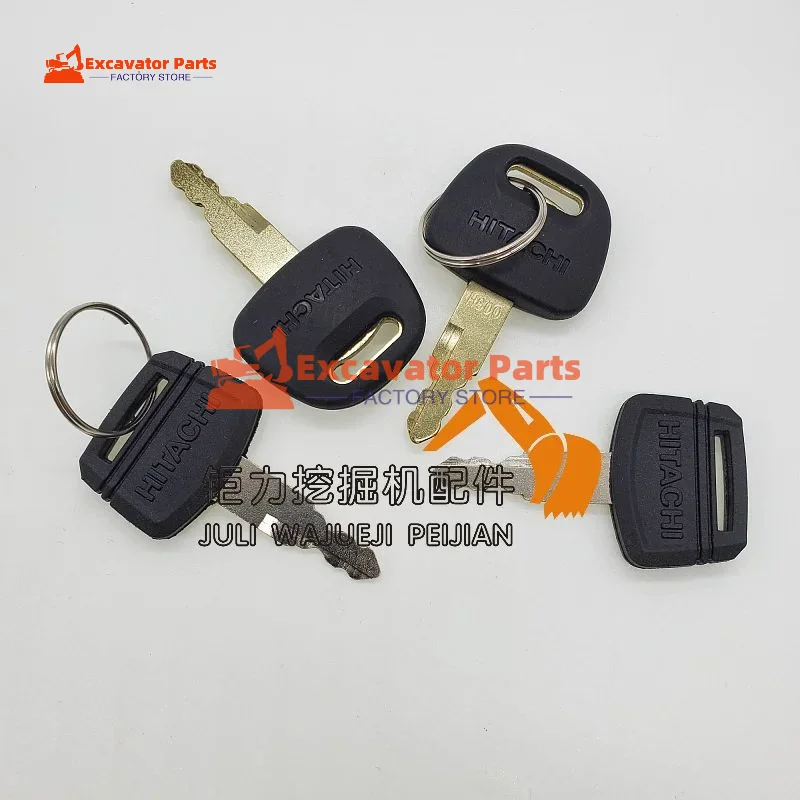 For Hitachi ZAX EX 70 120 200 230 240 330-3/5/6 Complete Car Door Lock Key Excavator Parts