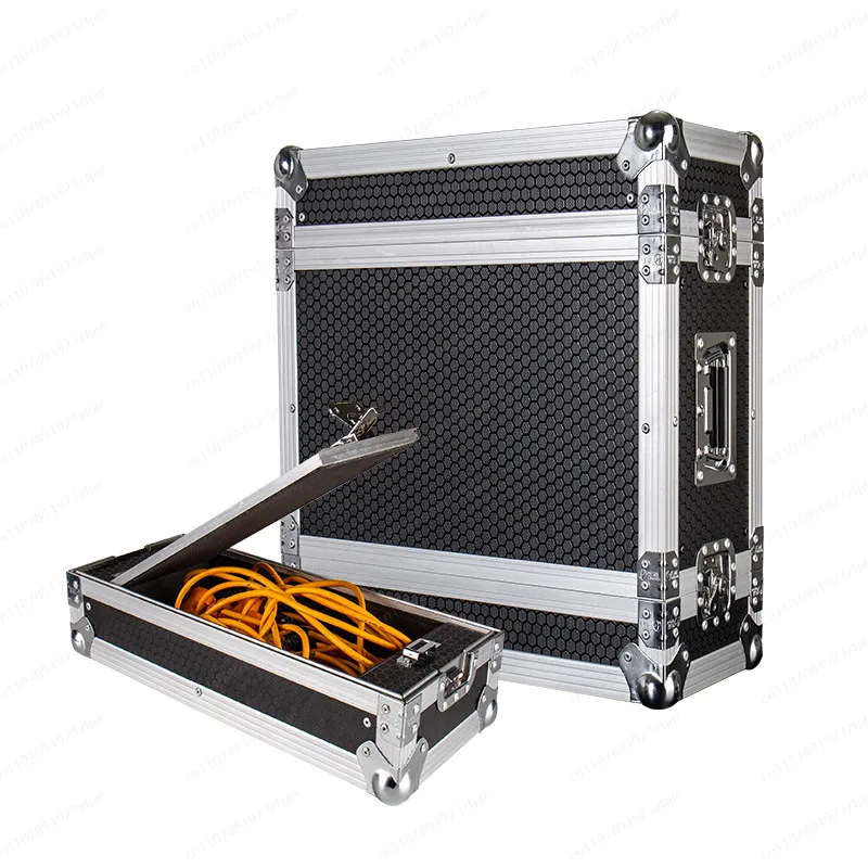 New 4U door opening slot pay-out cable, portable air case, suitable for video processor, sending card