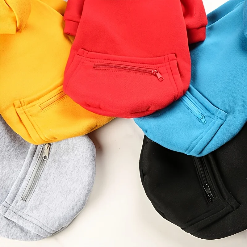 Dog sweatshirt,dog Jacket Hooded Outfit Warm Costumes Fall Winter Pet Clothes for Large Dog,