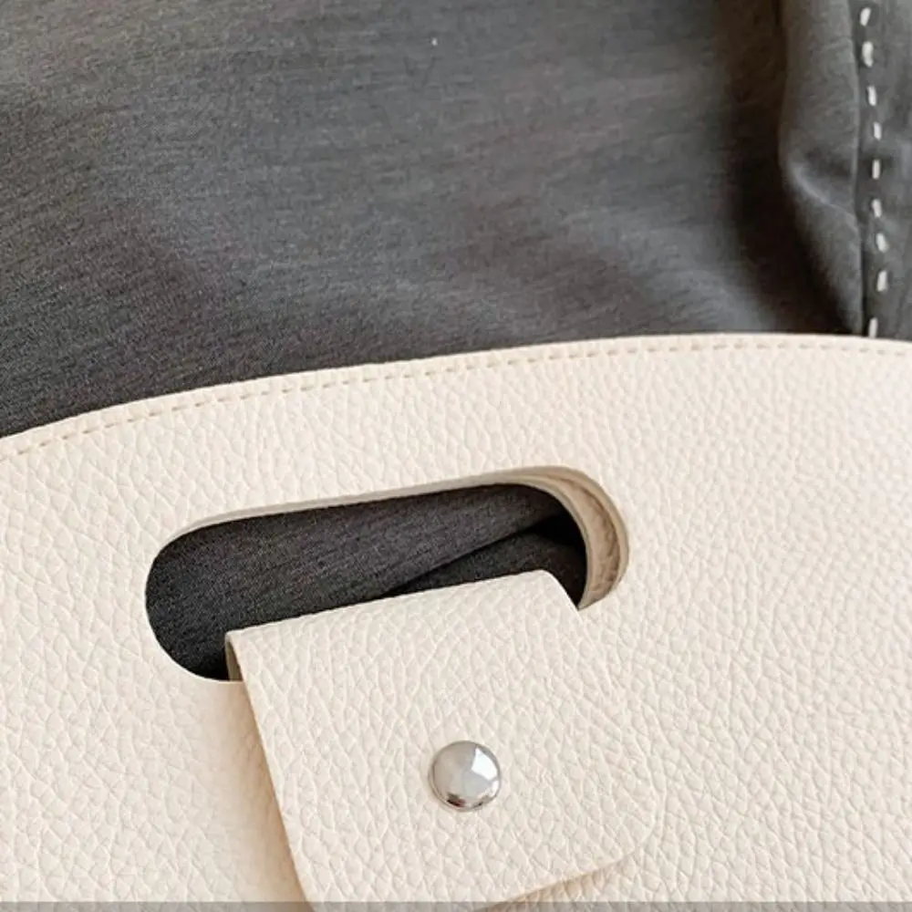 Borsa tote per documenti da ufficio casual in PU Borsa per computer di grande capacità in tinta unita Borsa per laptop Borsa per documenti Borsa per ufficio