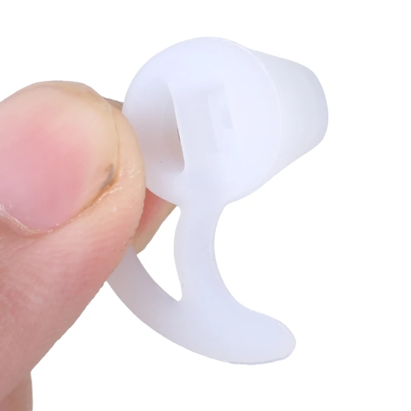 Silicone macio orelha molde botões dicas earplug para walkies talkie rádio dois sentidos tubo acústico fones ouvido