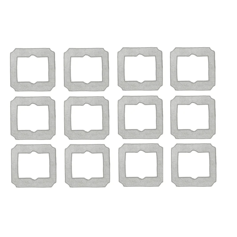 

A24R 12 шт. тряпки для уборки для пылесоса ECOVACS WINBOT MINI, аксессуары, сменные насадки для швабры, запасные части