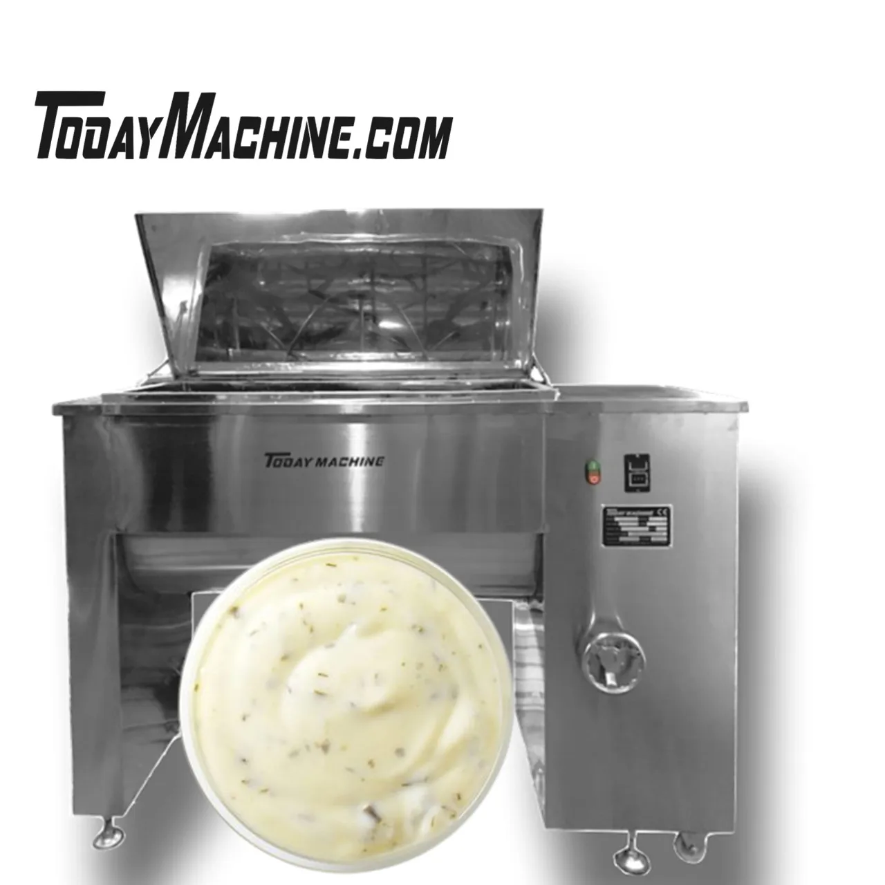 

Horizontal Stainless Steel Ribbon Blender Powder Mixer Milk Protein Powder Mixing Machine