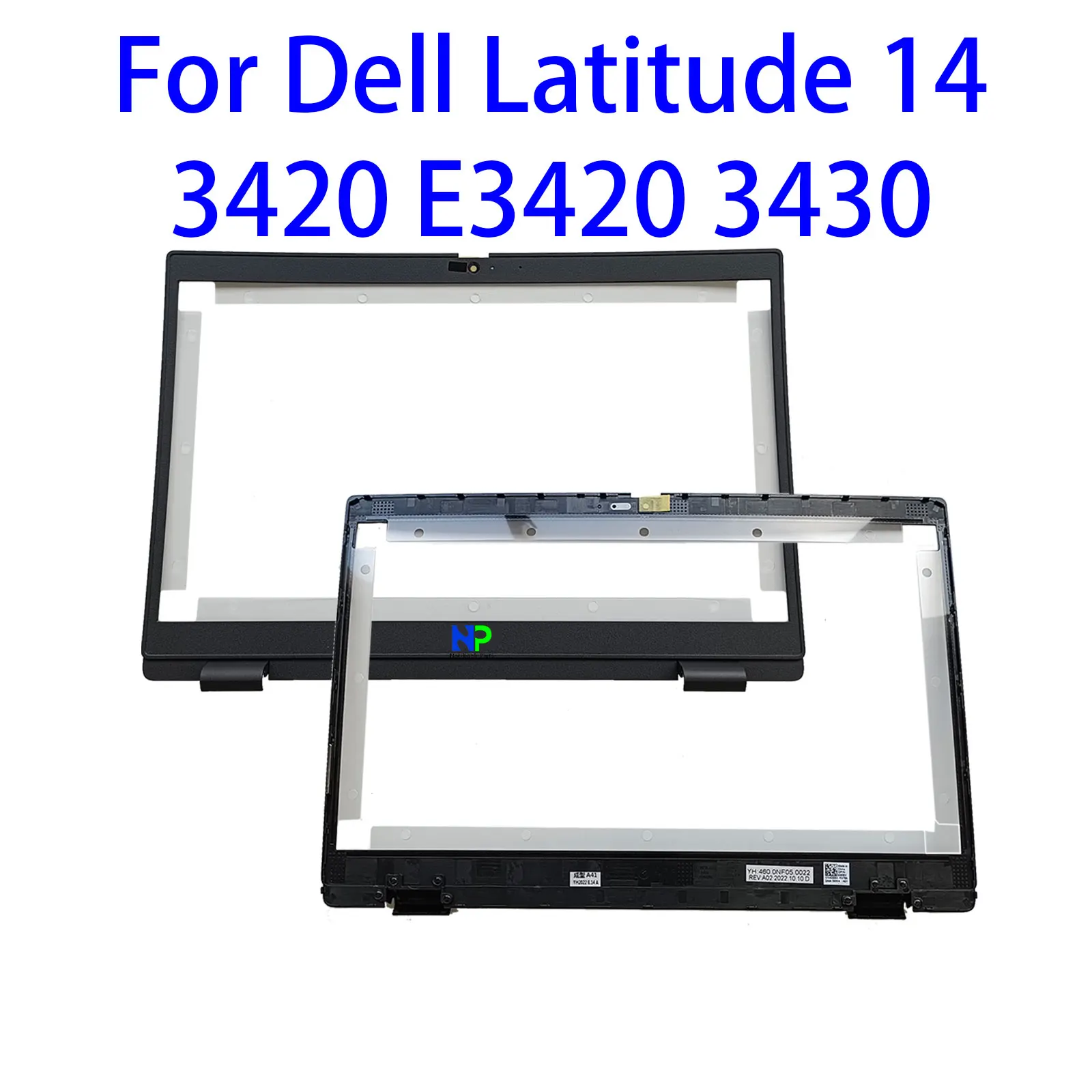 New For Dell Latitude 14 3420 E3420 3430 14" LCD Frame Front Bezel Laptop Bottom Case Black 2935X 02935X 3VX9G 03VX9G