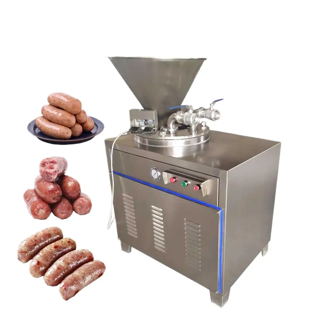 Automatic 304 Stainless Steel Sausage Tuffers Machine Electric Making Dog Sausage Stuffer