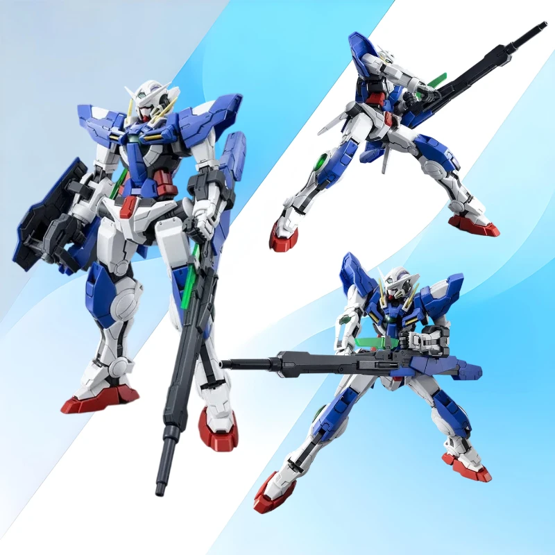 

GUNDAM Bandai MG 1/100 Gundam Exia R3 Action Assembly Model Action Toy Figures Anime Gift