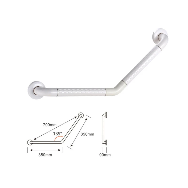 Bathroom safety non-slip, handrail stainless steel grab