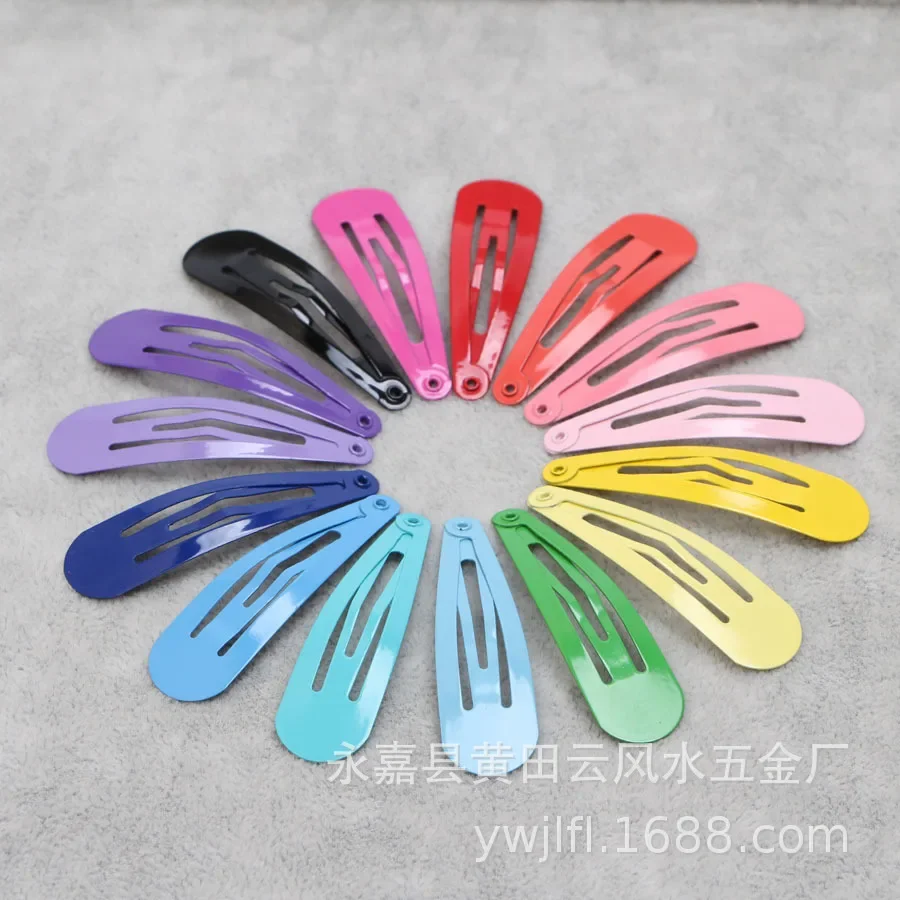 

50PCS Kids Baby BB Toddler Hair Clips Mixture Color Barrette Children Hairpin Candy Color Girls Hair Accessories