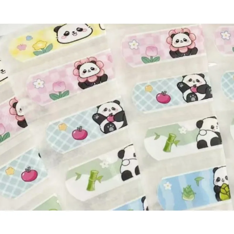 

Детские бинты с милой пандой, 20 шт./кор., водонепроницаемый дышащий клей для ухода за ранами ребенка и детской аптечки первой помощи