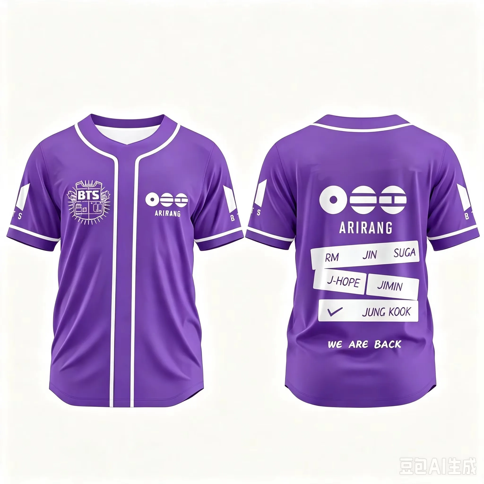2026 BTS Arirang World Tour T-Shirt Summer 3D Printed Jersey for Men Women Breathable Quick-Drying T-shirt Streetwear Y2K