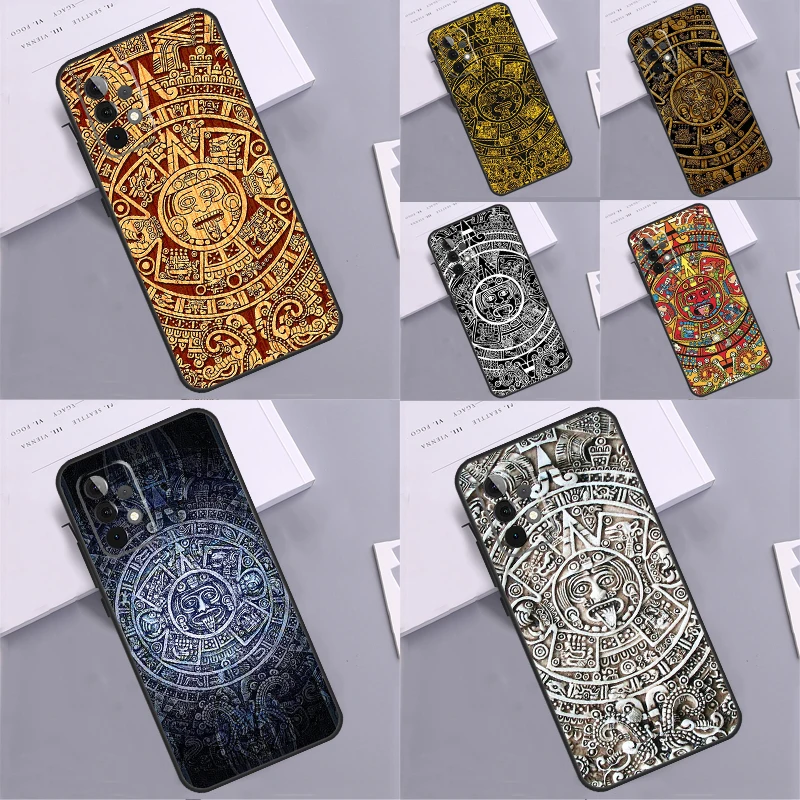 Mayan Calendar Cover Case For Samsung Galaxy A54 A34 A24 A12 A22 A32 A52 A51 A71 A13 A23 A33 A53 A73 A14