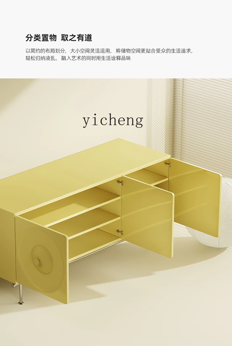 

dopamine light luxury door cabinet Nordic simple living room storage decorative cabinet living room decoration