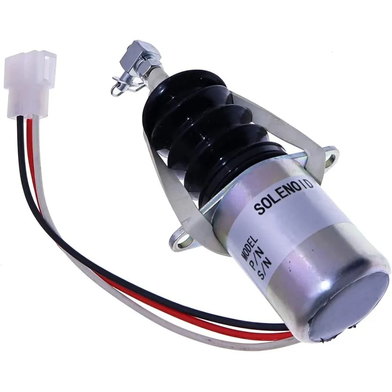 

119629-66801 For Yanmar 3TNE88 Fuel Shut Off Solenoid Valve