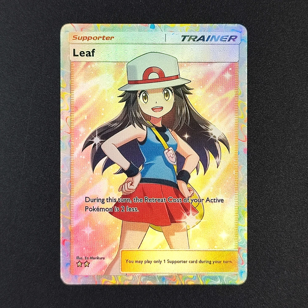 9 قطعة TCG بوكيمون الجيب الإنجليزية جمع بطاقات ليلي إريكا بيني سابرينا إيريدا ليرا ليف لعبة كلاسيكية أنيمي بطاقات دمى هدايا