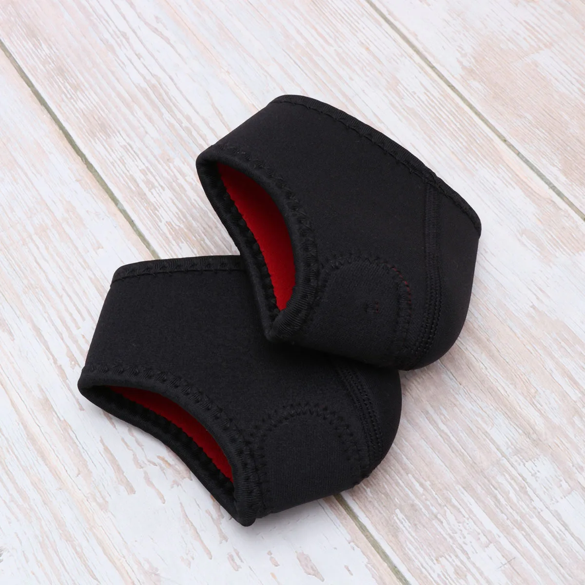 1 زوج كعب حامي الأكمام لالتهاب اللفافة الإغاثة القدم وحيد الأقواس باديكير الرعاية الجوارب الرجال النساء حجم واحد كعب الألم دعم #4