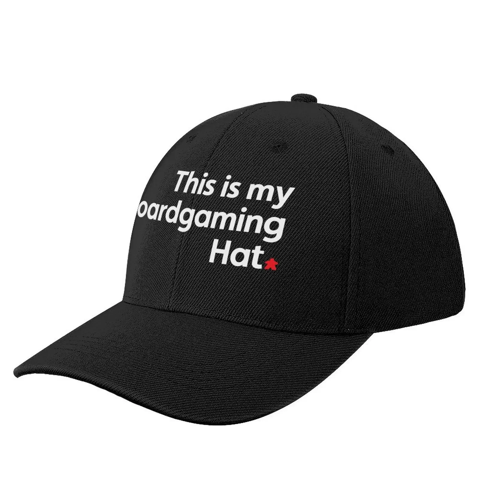 This is my boardgaming ... (white text) Baseball Cap Snapback Cap Wild Ball Hat Sun Cap Women's 2025 Men's