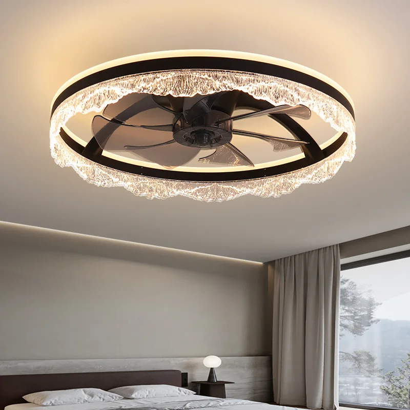 

Nordi Ceiling Fan with Light and Remote Control Dimmable Quiet Electric Fan Led Light for Home Decoration Lighting Fixtures
