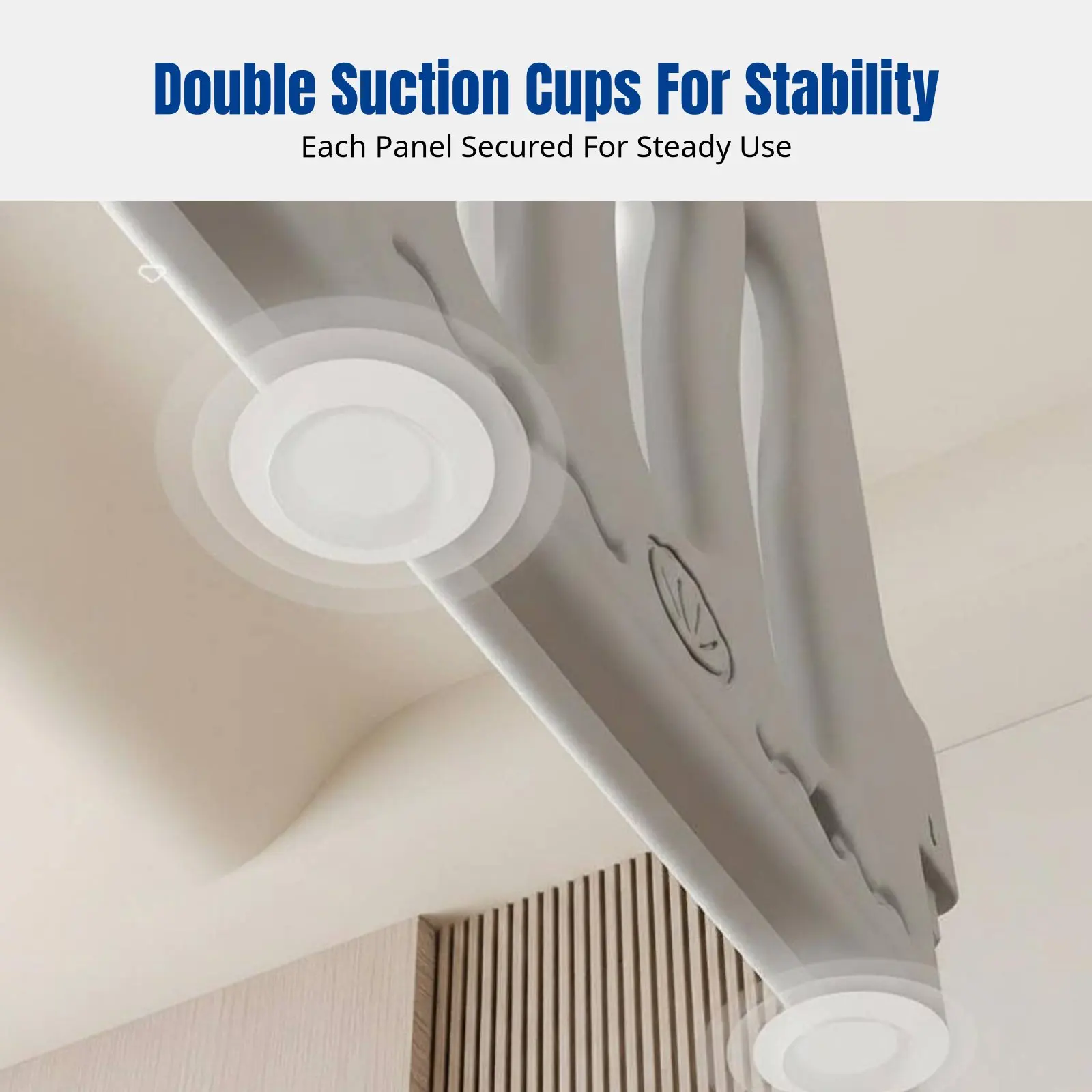 

Infant Safety Fence, No-Installation Playpen, Indoor Crawling Guard, Double Suction Base, Home Use