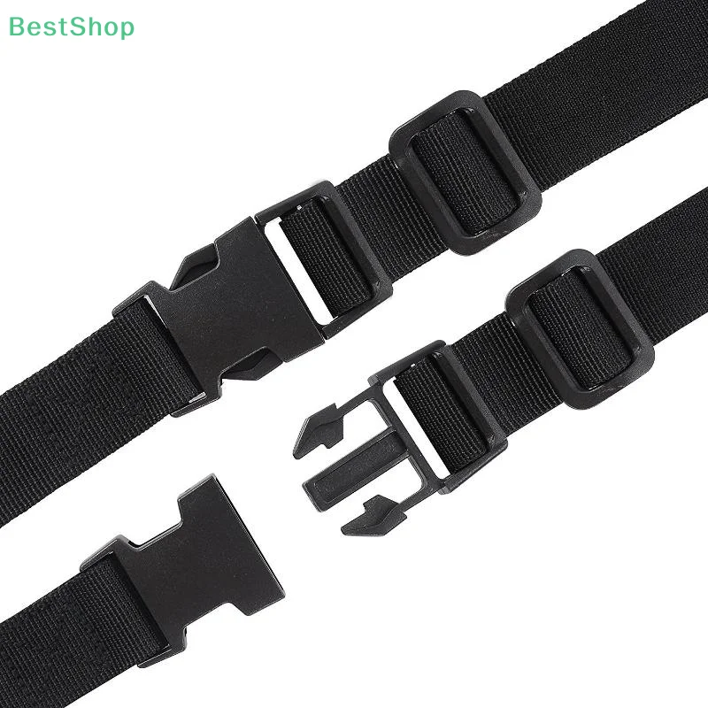 ♥Adjustable Nylon Webbing Strap with Plastic Buckle Heavy Duty Quick-Release Straps for Luggage,Outdoor Gear,Equipment Securing
