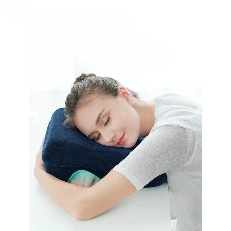 

Latex Nap Pillows for Office Lunchtime Breaks Children and Students Lying on The Table Sleeping with Pillows